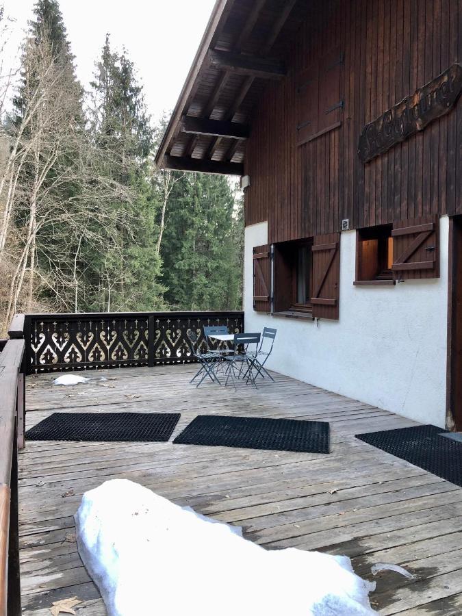 סן-ג'רבה-לה-באן Chalet Riviere Du Bon Nant Location De 6 A 14 Personnes En Haute Savoie מראה חיצוני תמונה