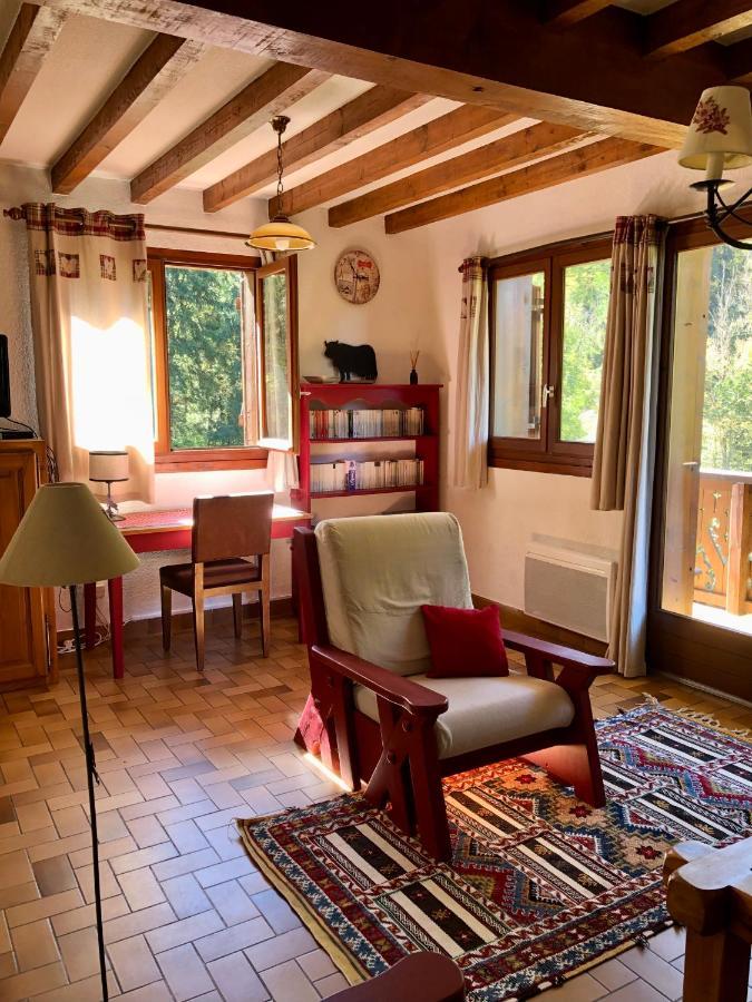 סן-ג'רבה-לה-באן Chalet Riviere Du Bon Nant Location De 6 A 14 Personnes En Haute Savoie מראה חיצוני תמונה